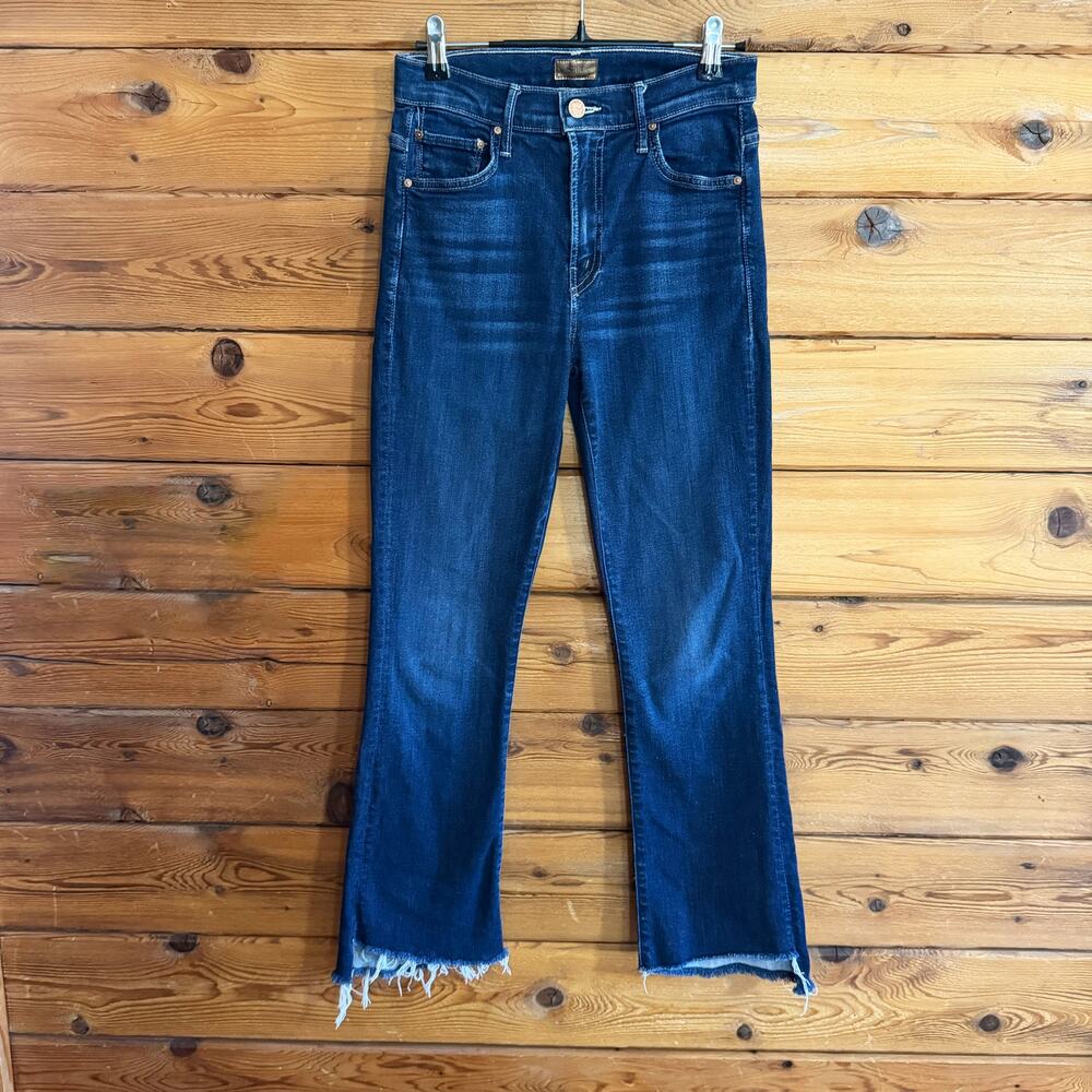 Mother Denim Insider Crop Step Fray Off Limits 25